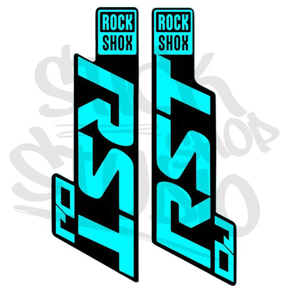 Naklejka na amortyzator RST DIRT