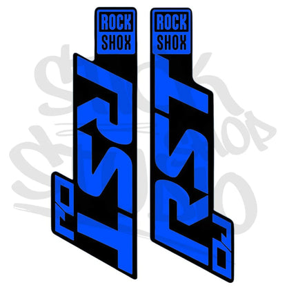 Naklejka na amortyzator RST DIRT