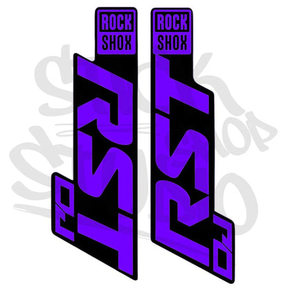 Naklejka na amortyzator RST DIRT