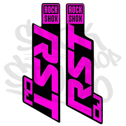 Naklejka na amortyzator RST DIRT