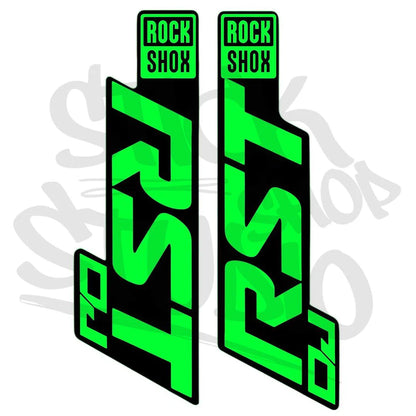 Naklejka na amortyzator RST DIRT