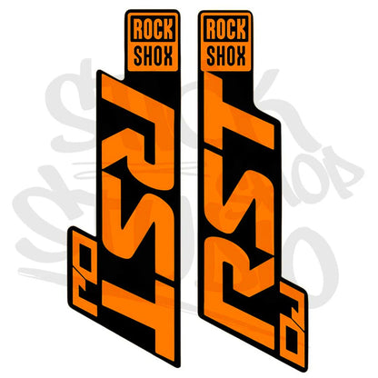 Naklejka na amortyzator RST DIRT