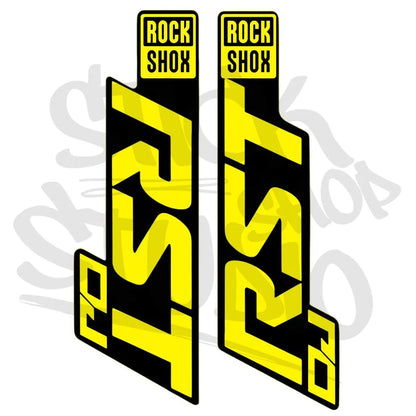 Naklejka na amortyzator RST DIRT
