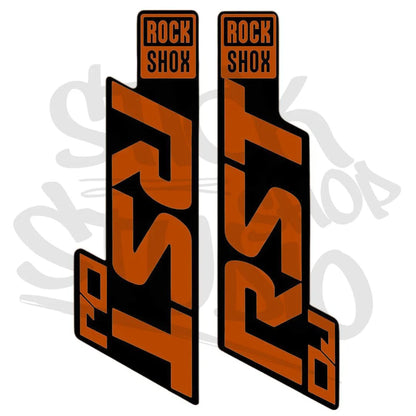Naklejka na amortyzator RST DIRT