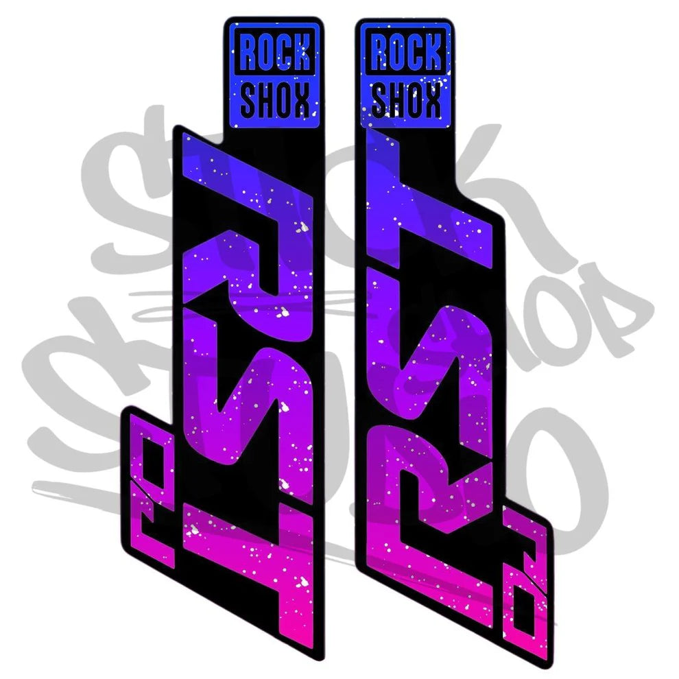 Naklejka na amortyzator RST DIRT