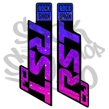 Naklejka na amortyzator RST DIRT