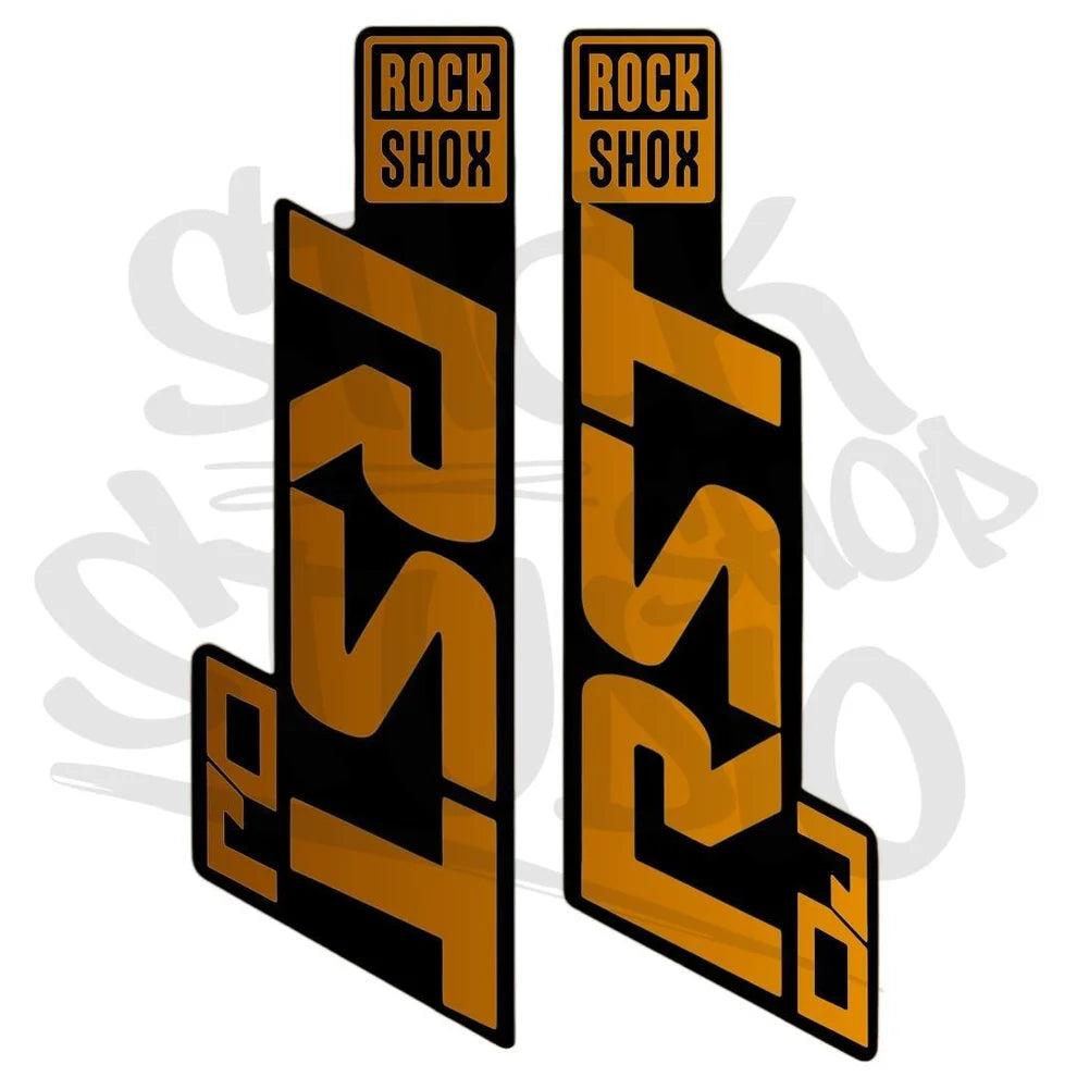 Naklejka na amortyzator RST DIRT