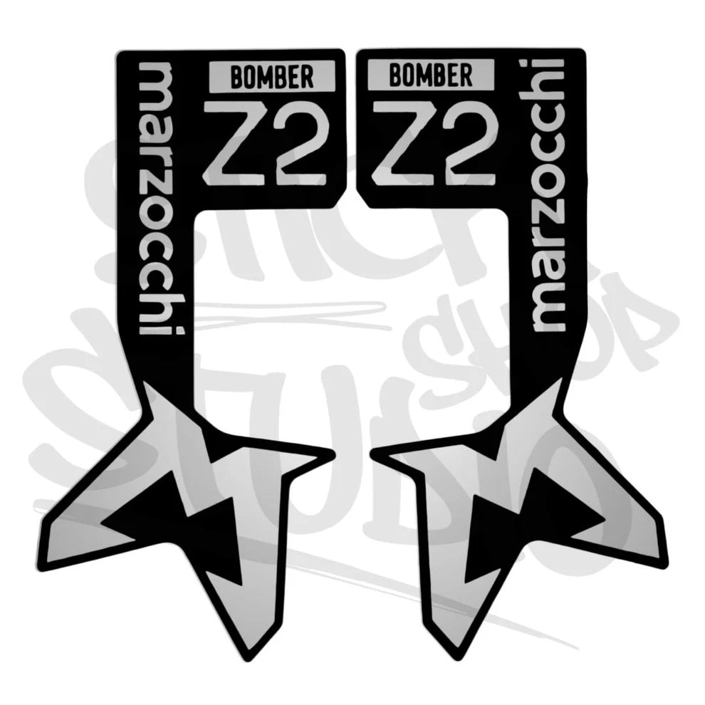 Naklejka na amortyzator Marzocchi bomber Z2