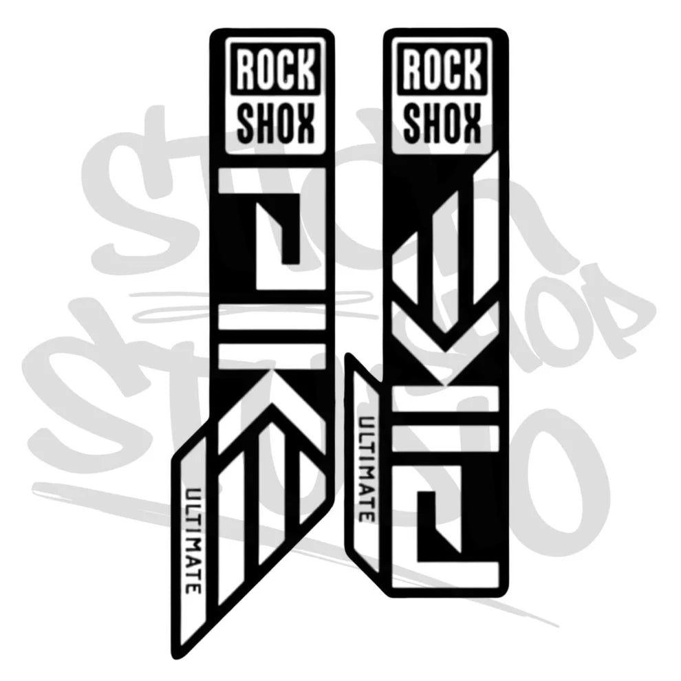 Naklejka na amortyzator Rock Shox Pike Ultimate