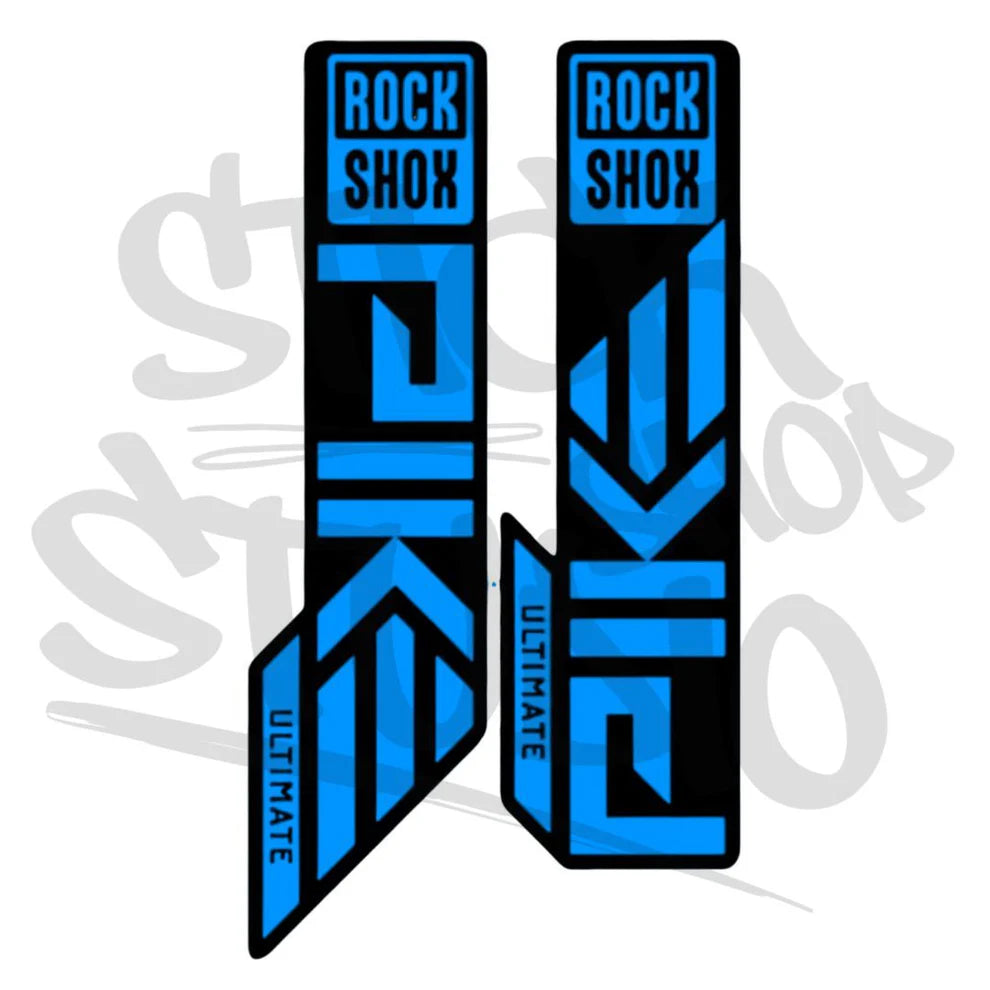 Naklejka na amortyzator Rock Shox Pike Ultimate