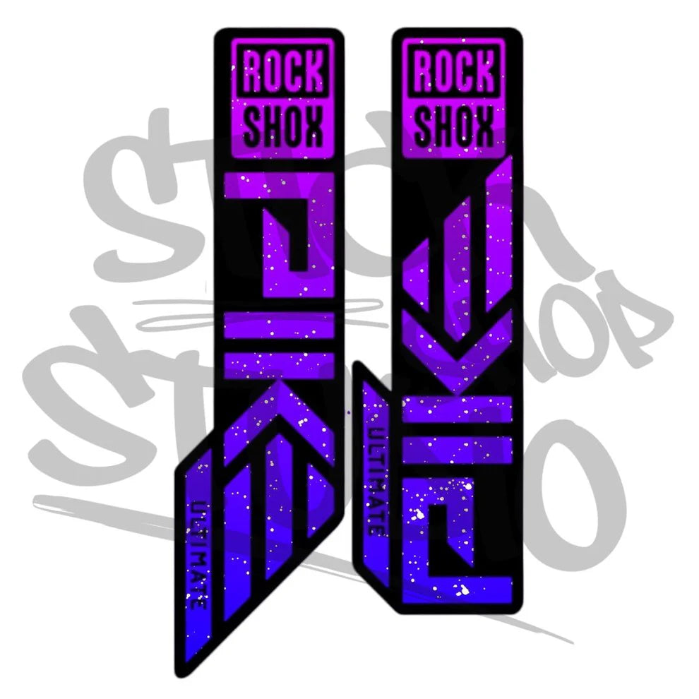 Naklejka na amortyzator Rock Shox Pike Ultimate