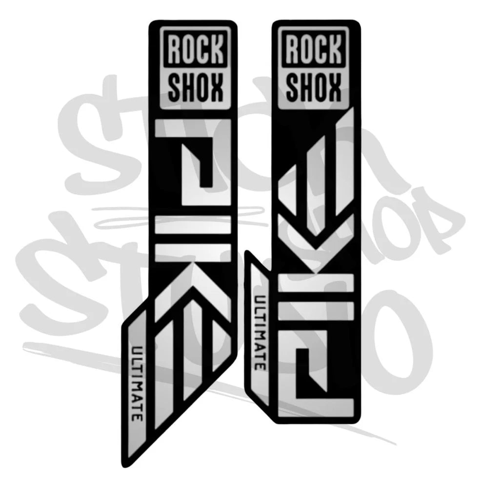 Naklejka na amortyzator Rock Shox Pike Ultimate