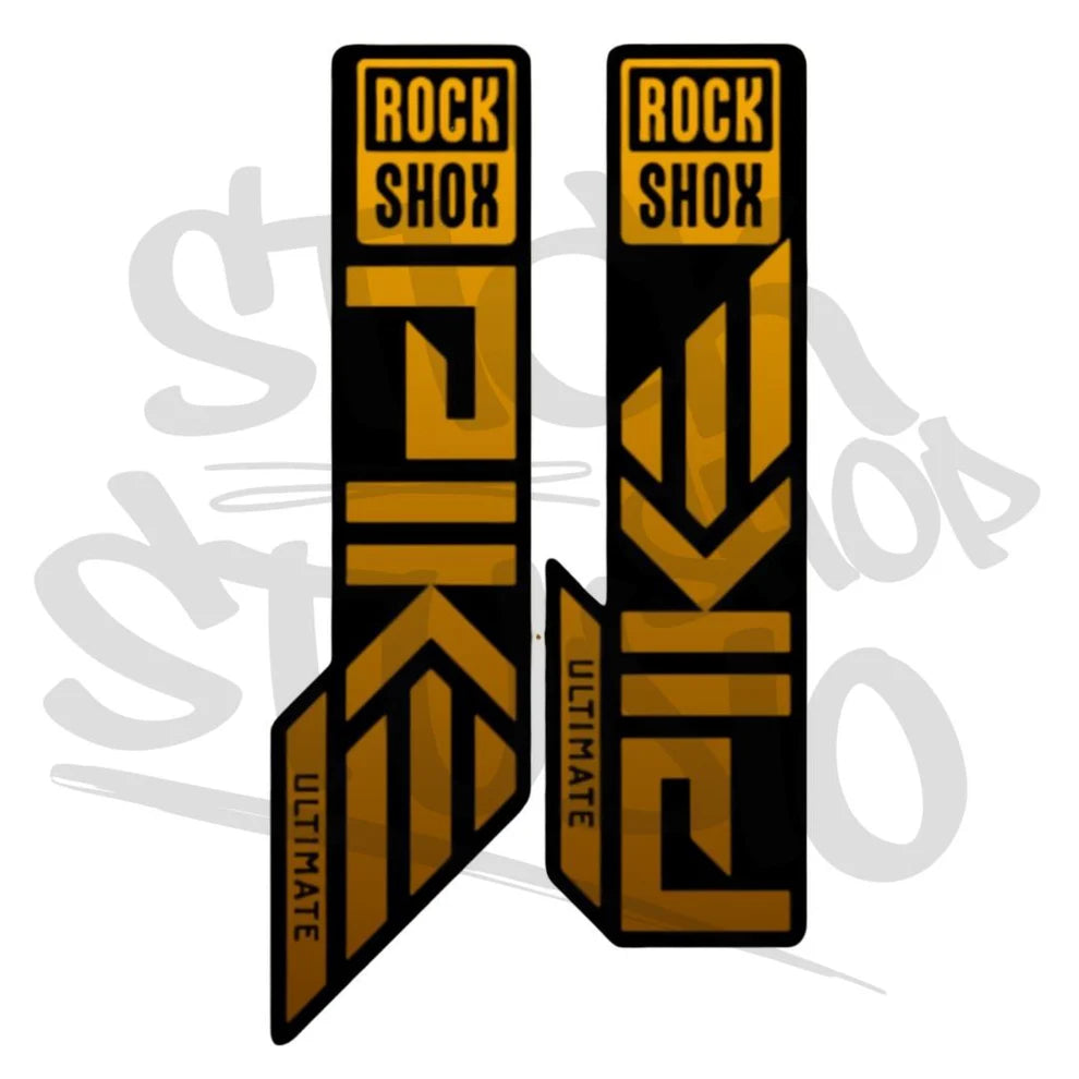 Naklejka na amortyzator Rock Shox Pike Ultimate