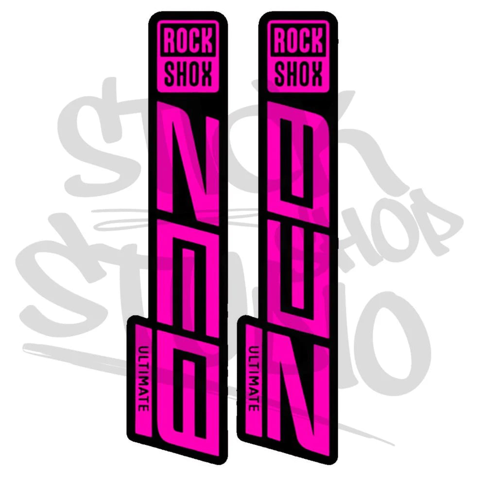 Naklejka na amortyzator Rock Shox ZEB ultimate