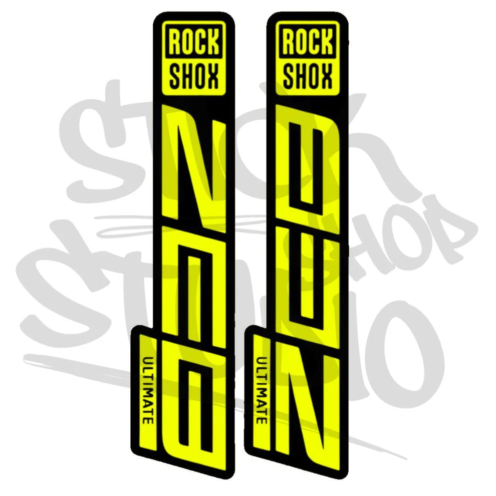 Naklejka na amortyzator Rock Shox ZEB ultimate