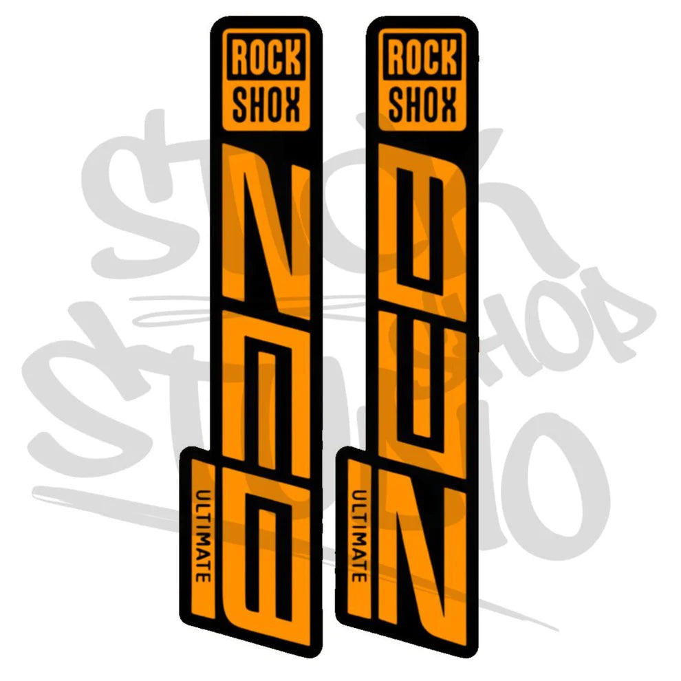 Naklejka na amortyzator Rock Shox ZEB ultimate