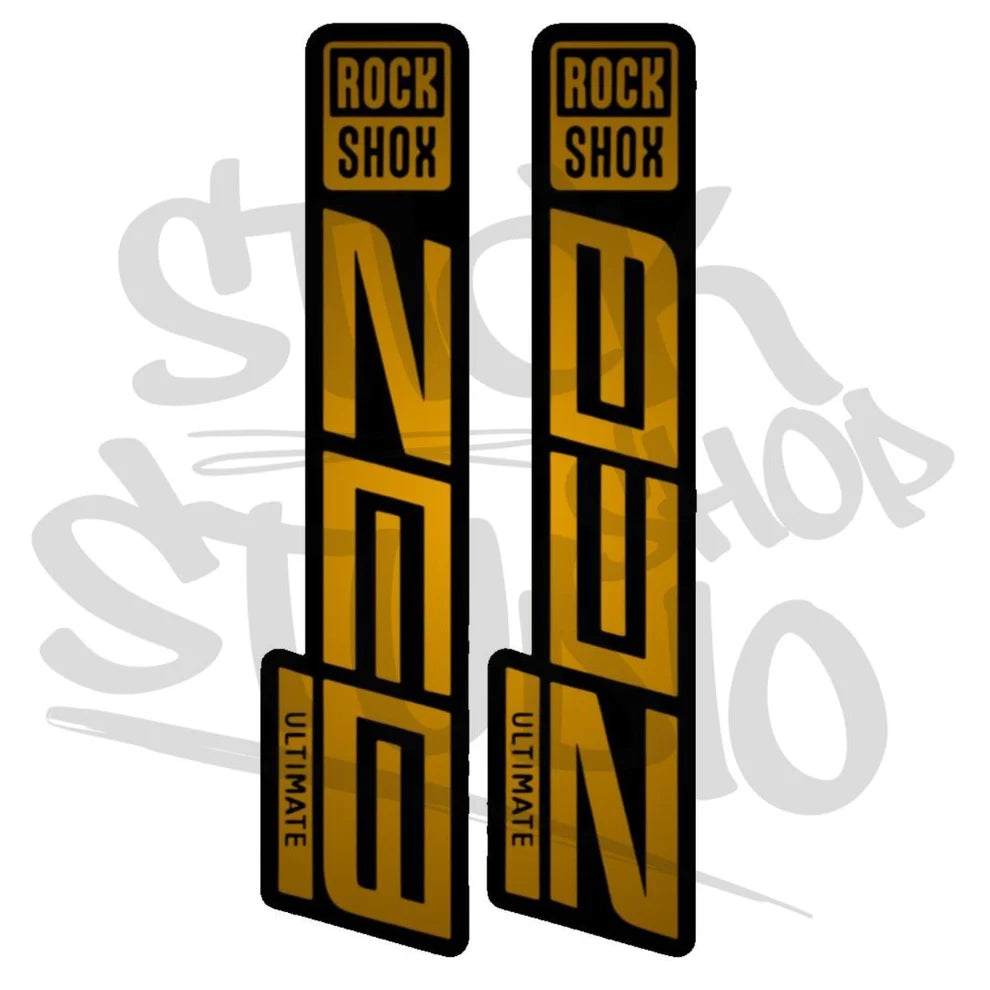 Naklejka na amortyzator Rock Shox ZEB ultimate
