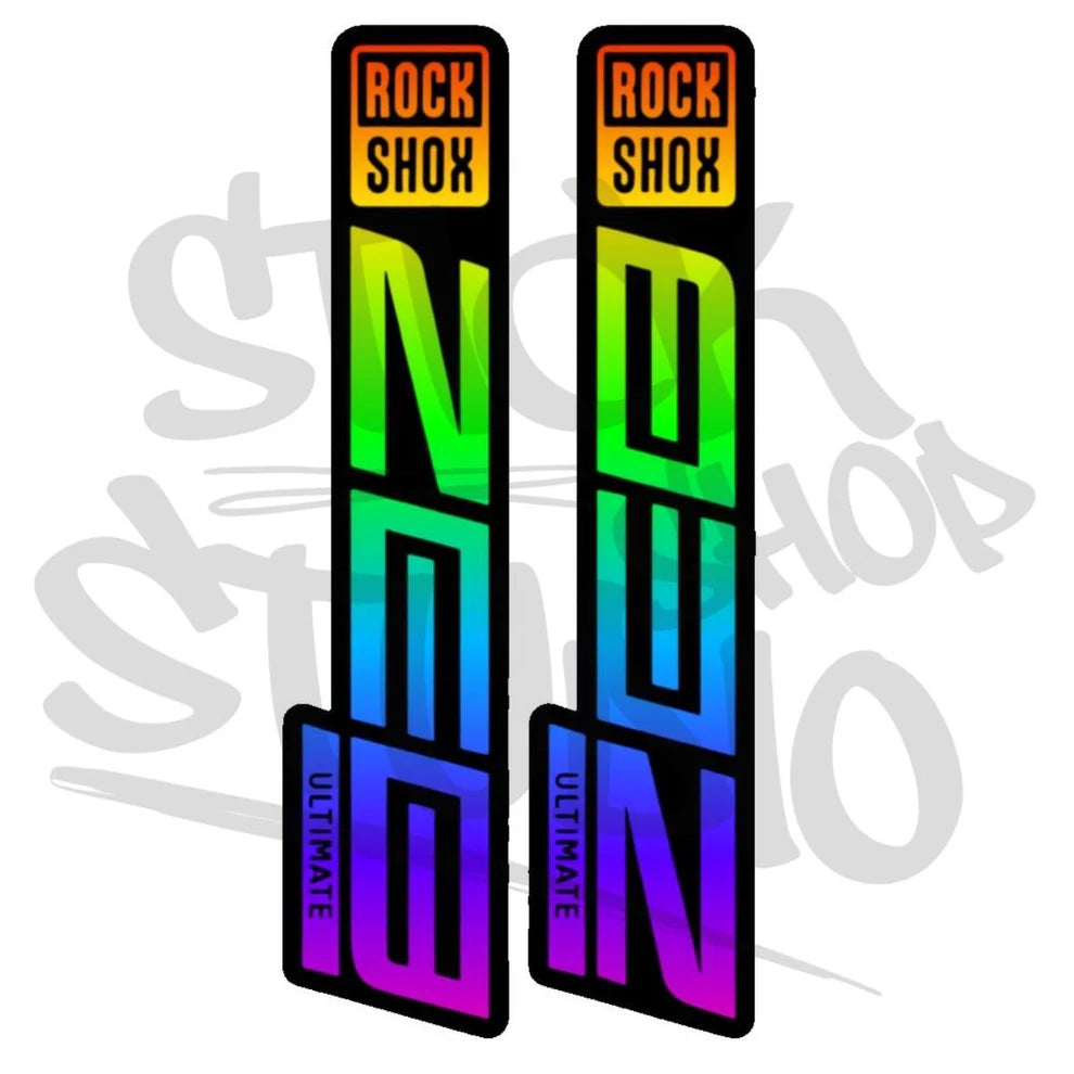 Naklejka na amortyzator Rock Shox ZEB ultimate