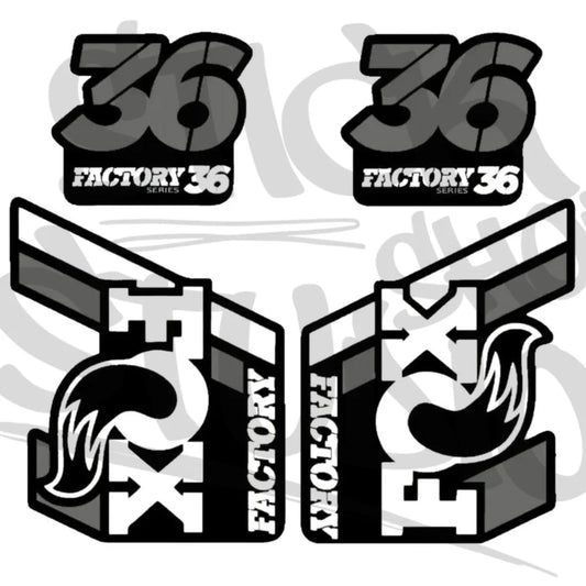 Naklejka na amortyzator Fox 36 factory