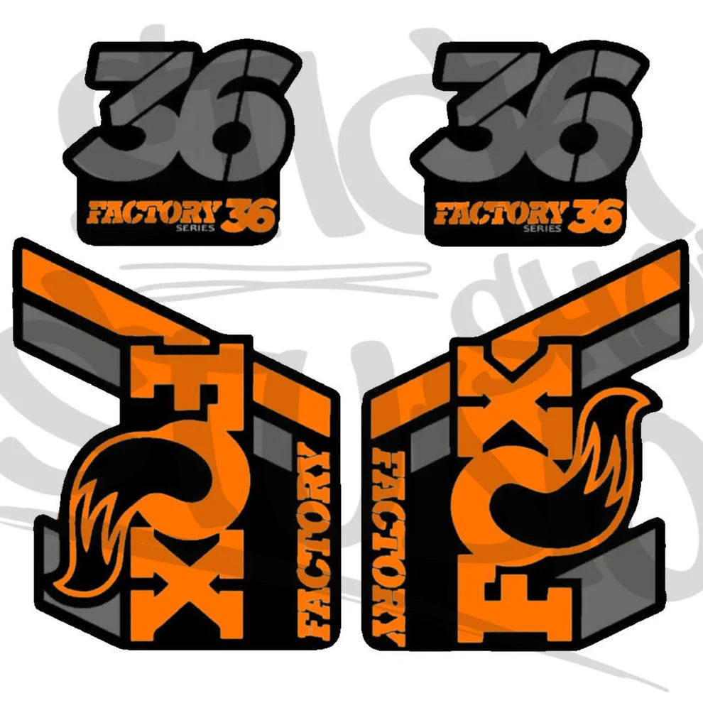 Naklejka na amortyzator Fox 36 factory