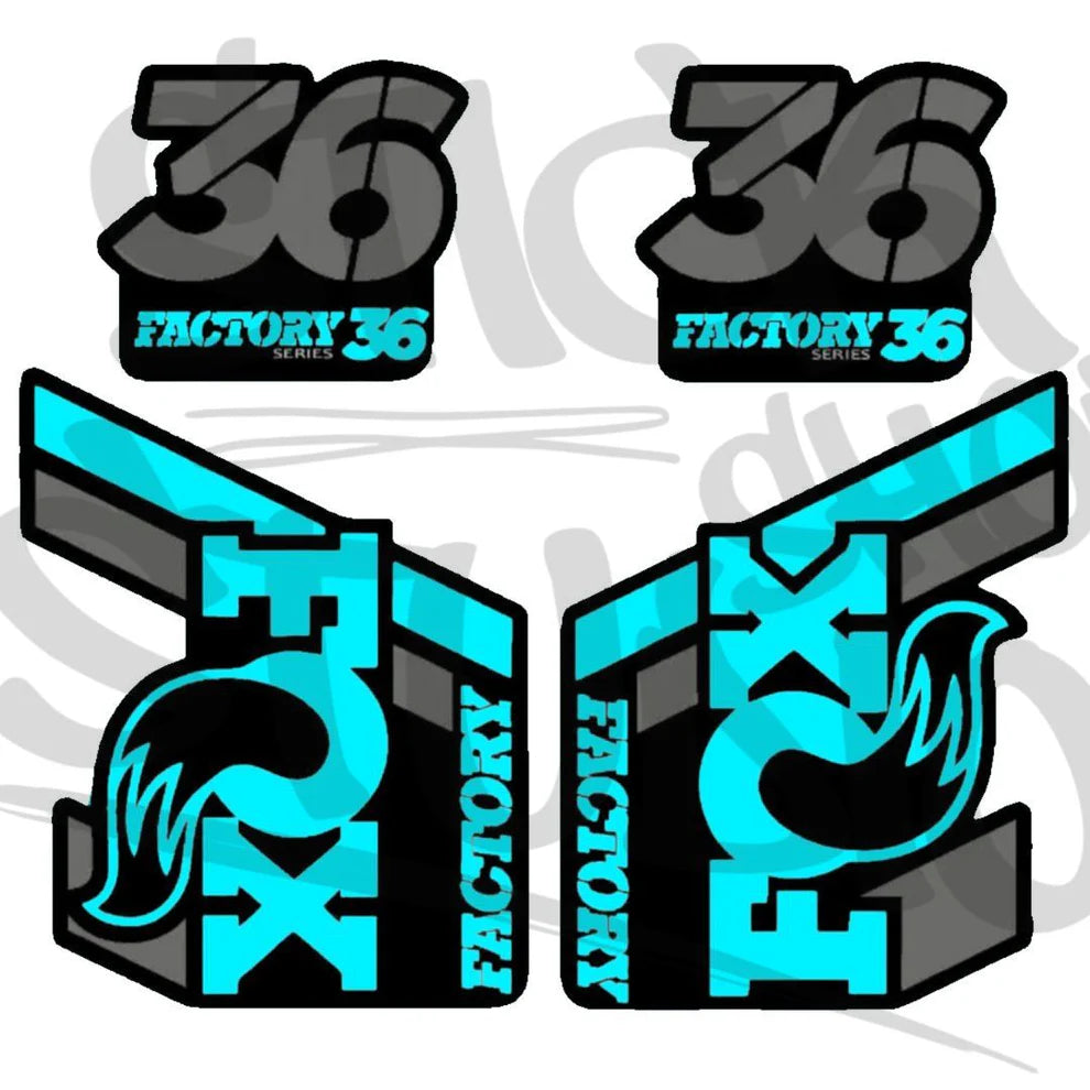 Naklejka na amortyzator Fox 36 factory