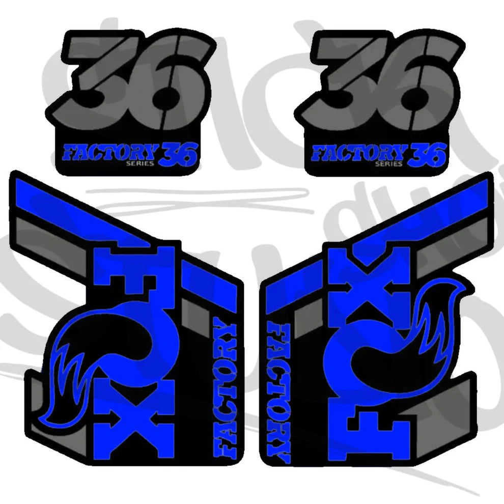 Naklejka na amortyzator Fox 36 factory