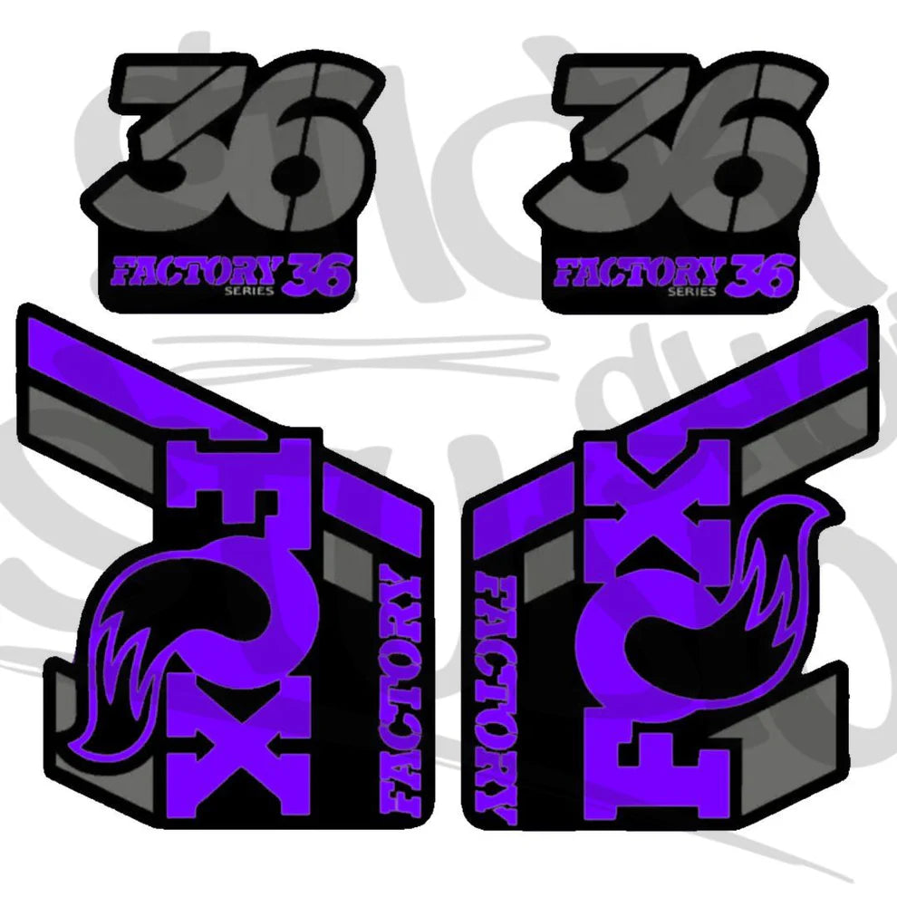 Naklejka na amortyzator Fox 36 factory