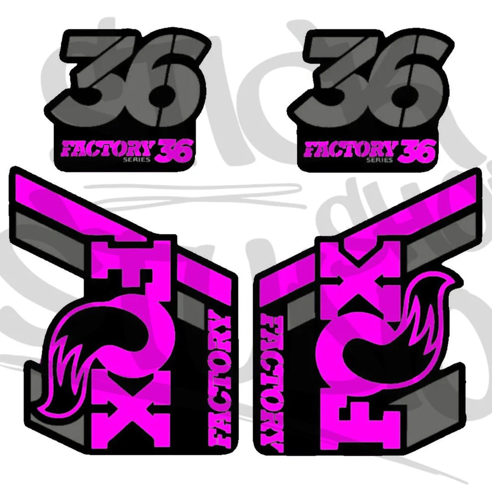 Naklejka na amortyzator Fox 36 factory