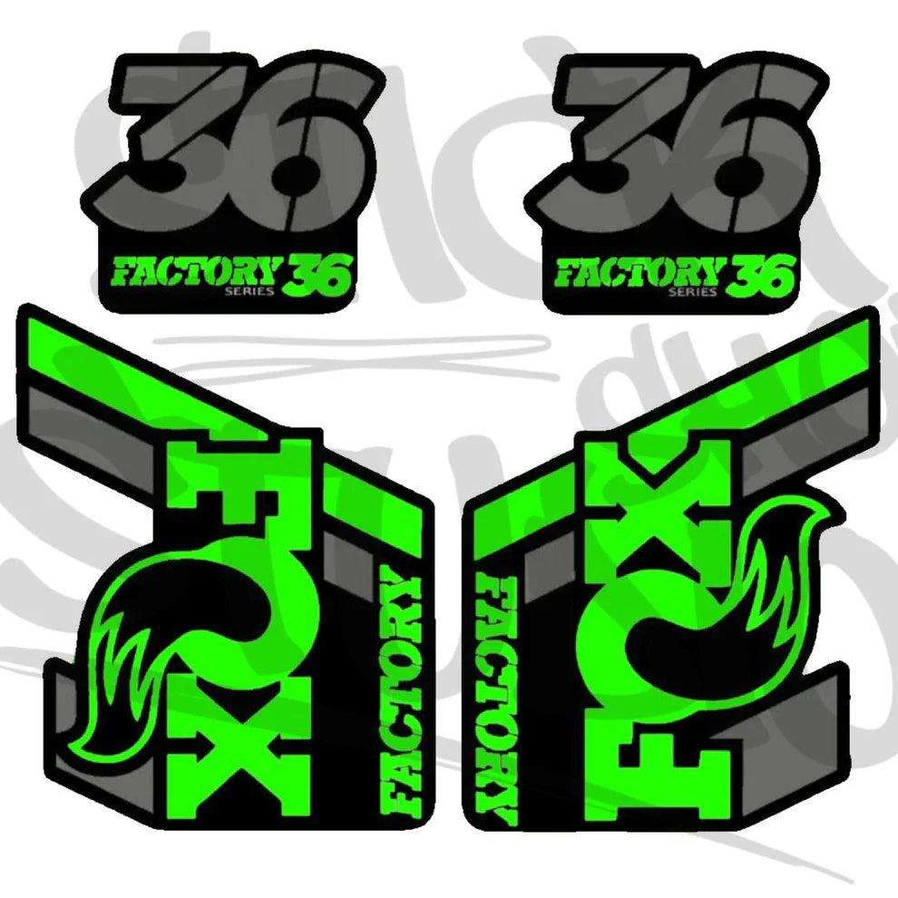 Naklejka na amortyzator Fox 36 factory