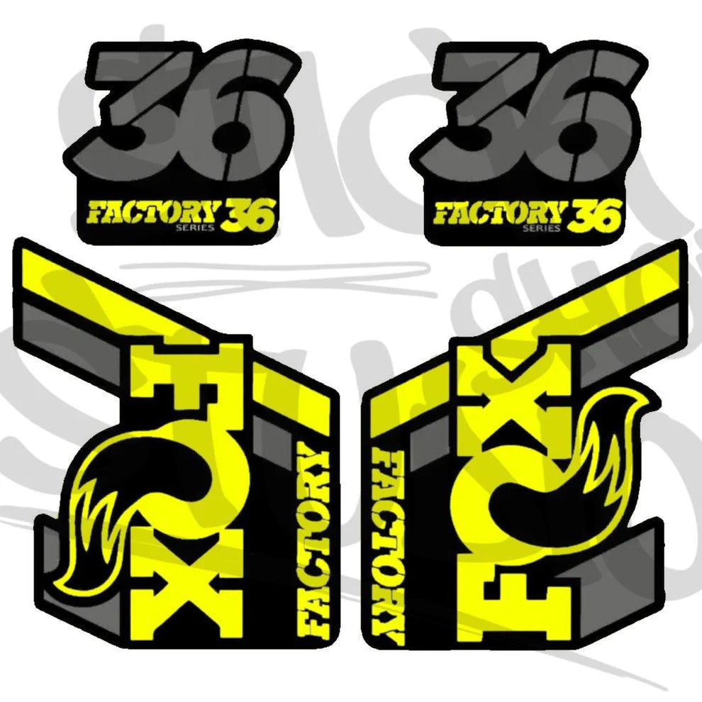 Naklejka na amortyzator Fox 36 factory