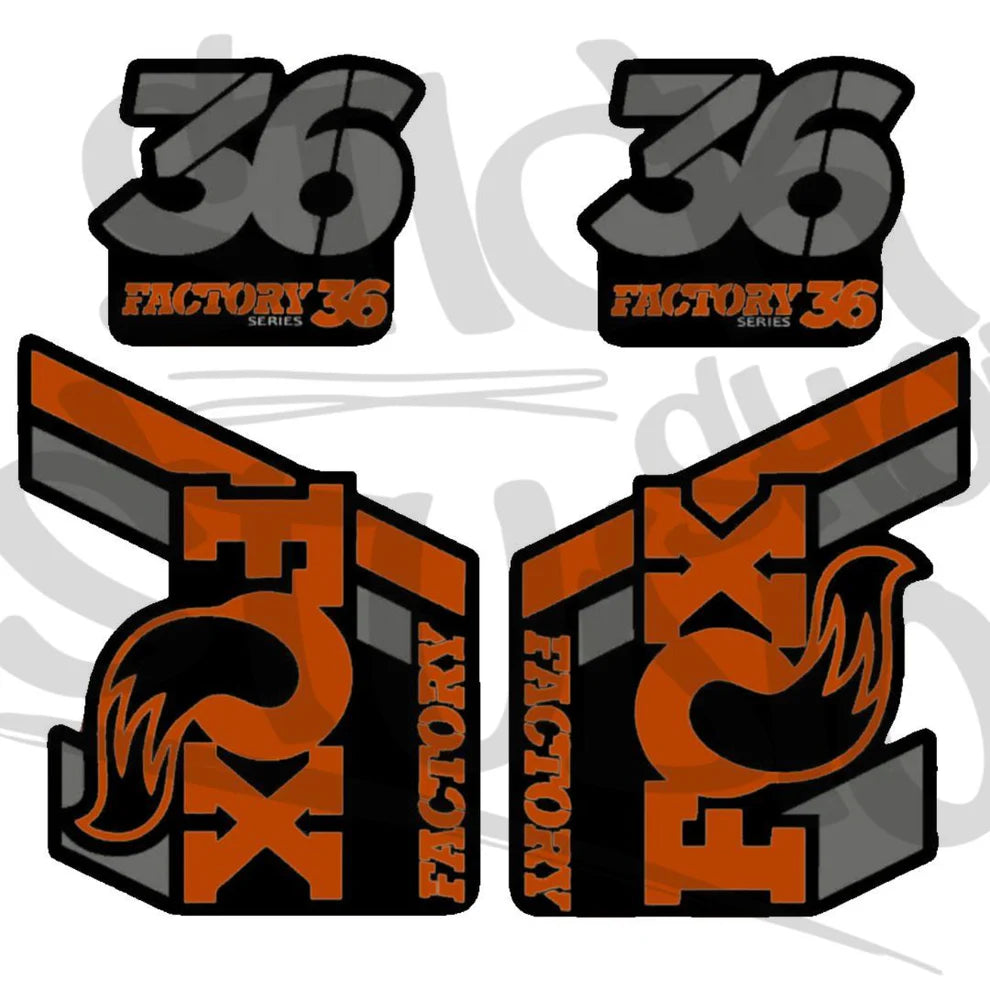 Naklejka na amortyzator Fox 36 factory