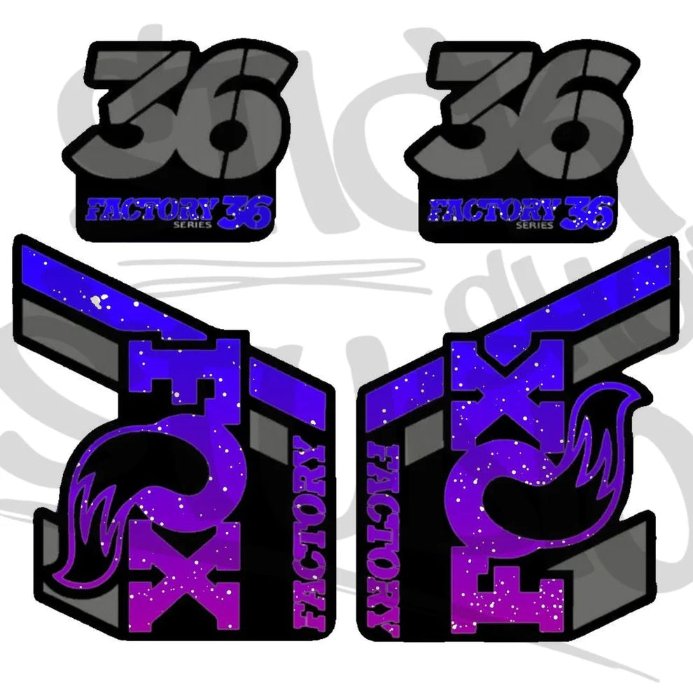 Naklejka na amortyzator Fox 36 factory