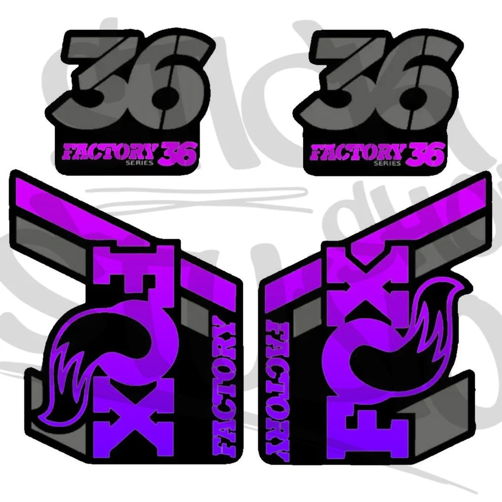 Naklejka na amortyzator Fox 36 factory