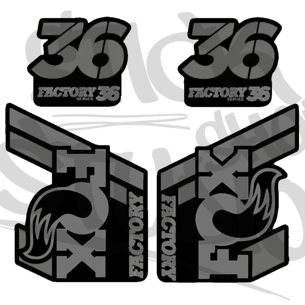 Naklejka na amortyzator Fox 36 factory