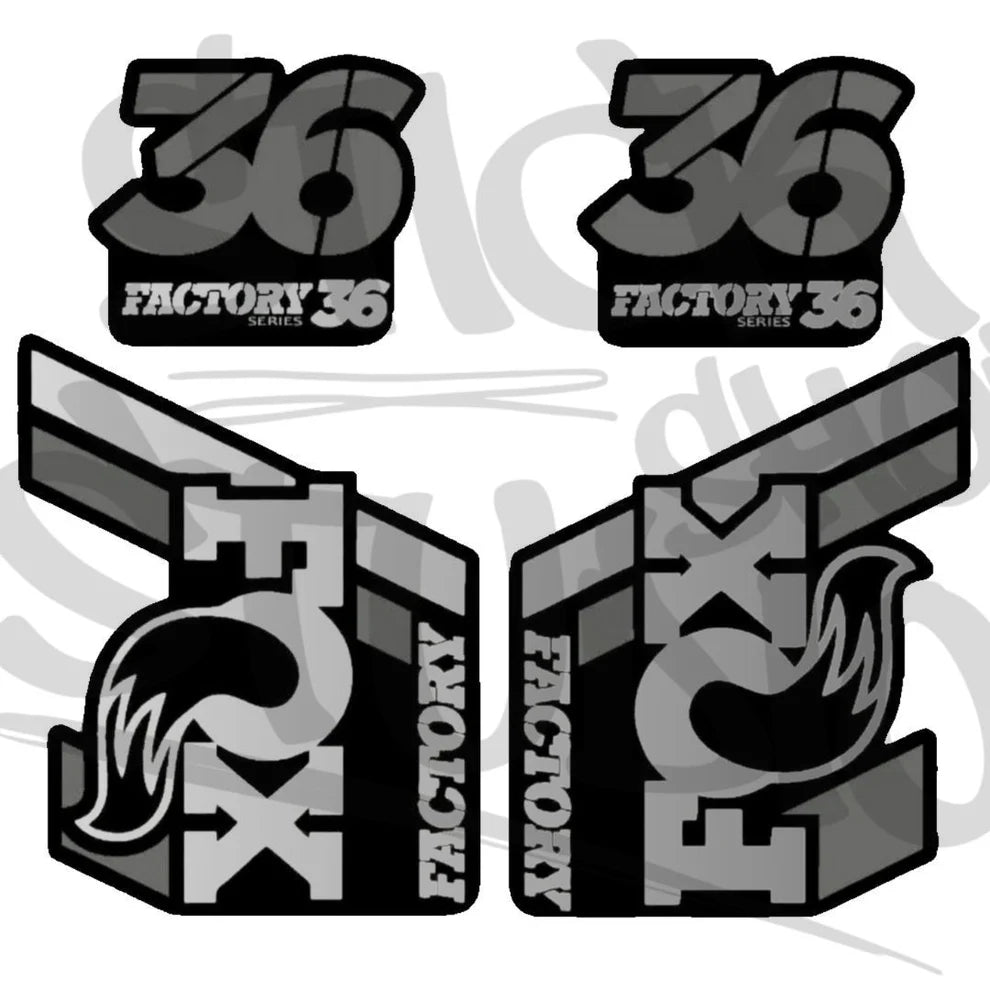 Naklejka na amortyzator Fox 36 factory