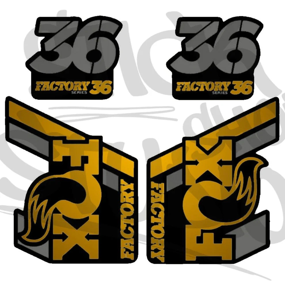 Naklejka na amortyzator Fox 36 factory