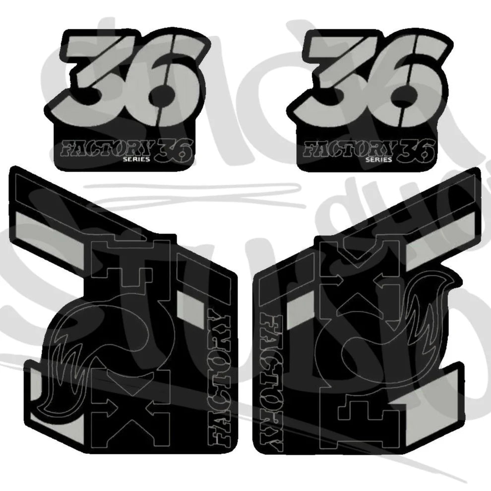 Naklejka na amortyzator Fox 36 factory