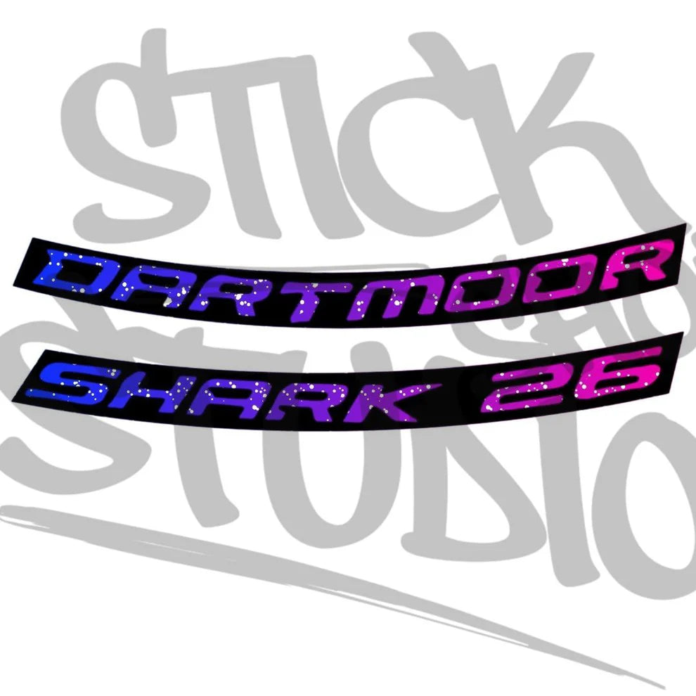 Naklejki na obręcze Dartmoor Shark 26