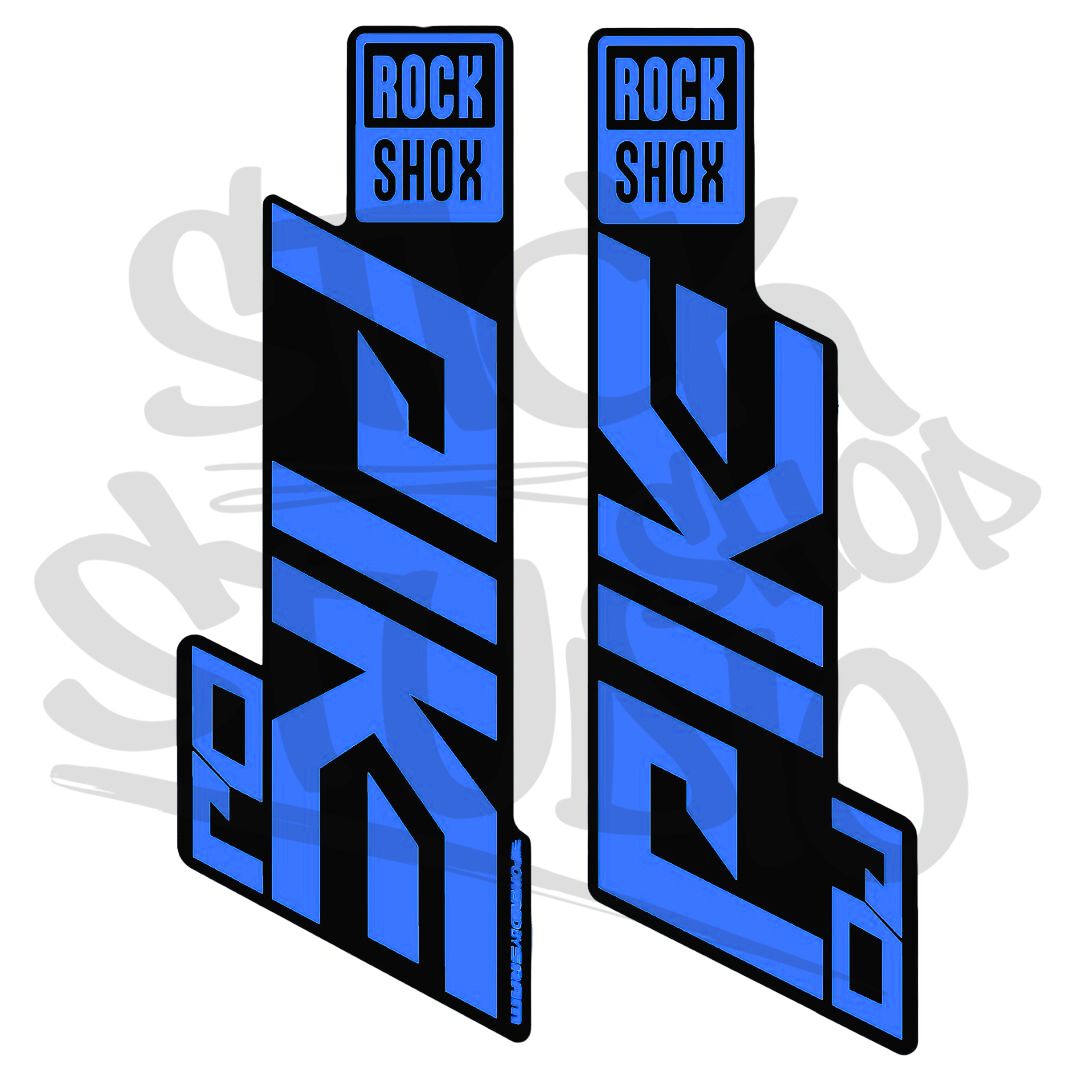 Naklejka na amortyzator Rock Shox Pike dj