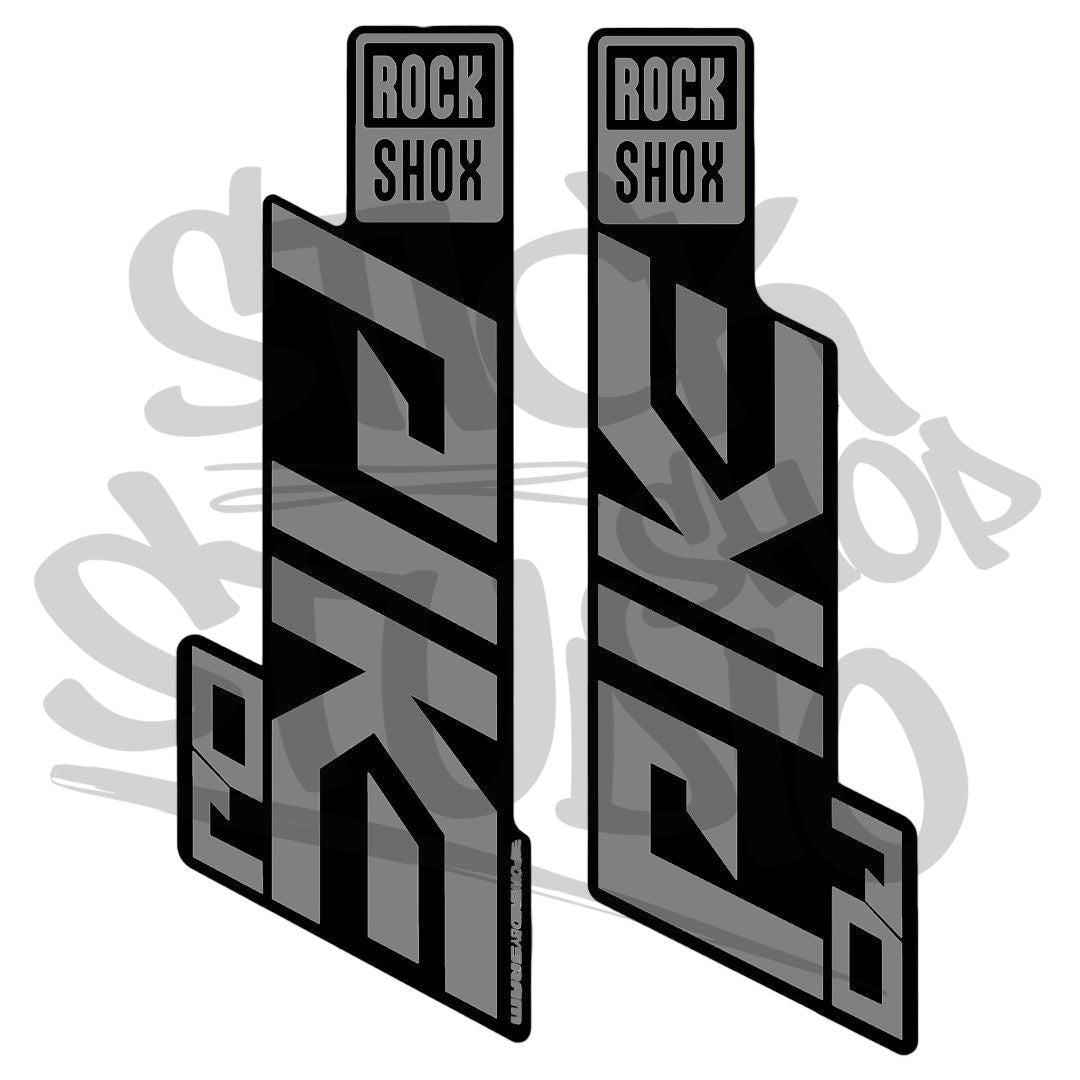Naklejka na amortyzator Rock Shox Pike dj