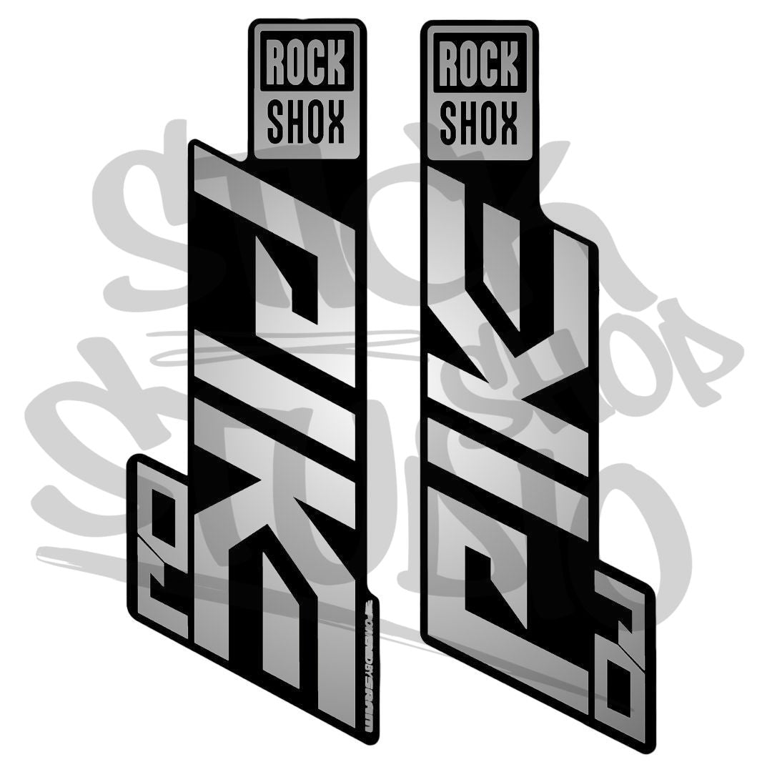 Naklejka na amortyzator Rock Shox Pike dj