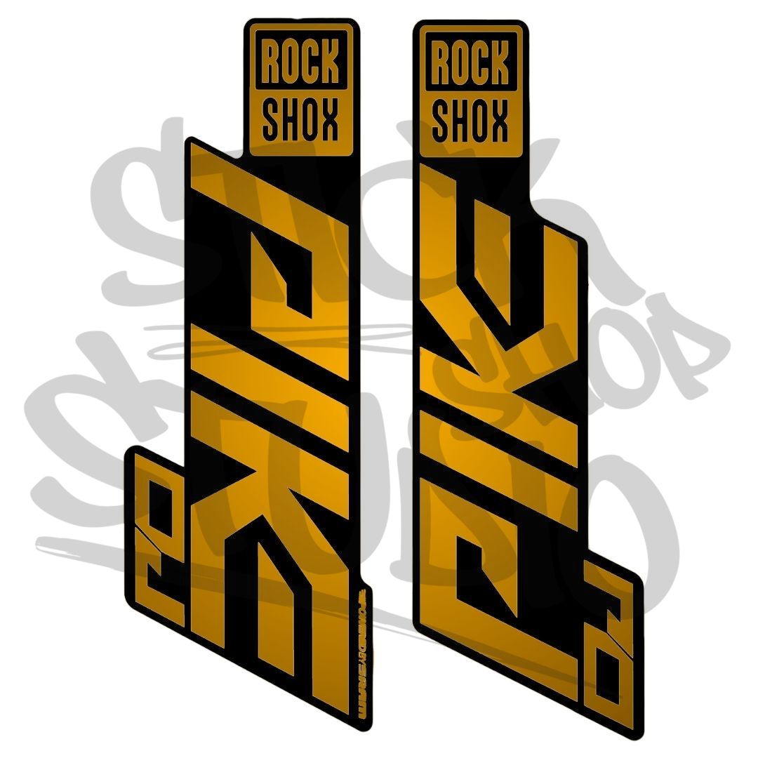Naklejka na amortyzator Rock Shox Pike dj