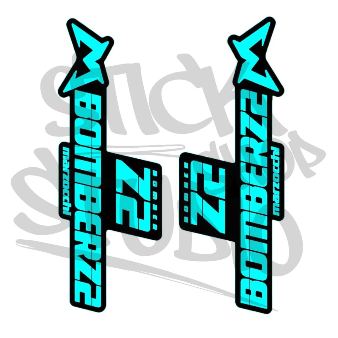 Naklejka na amortyzator marzocchi bomber Z2