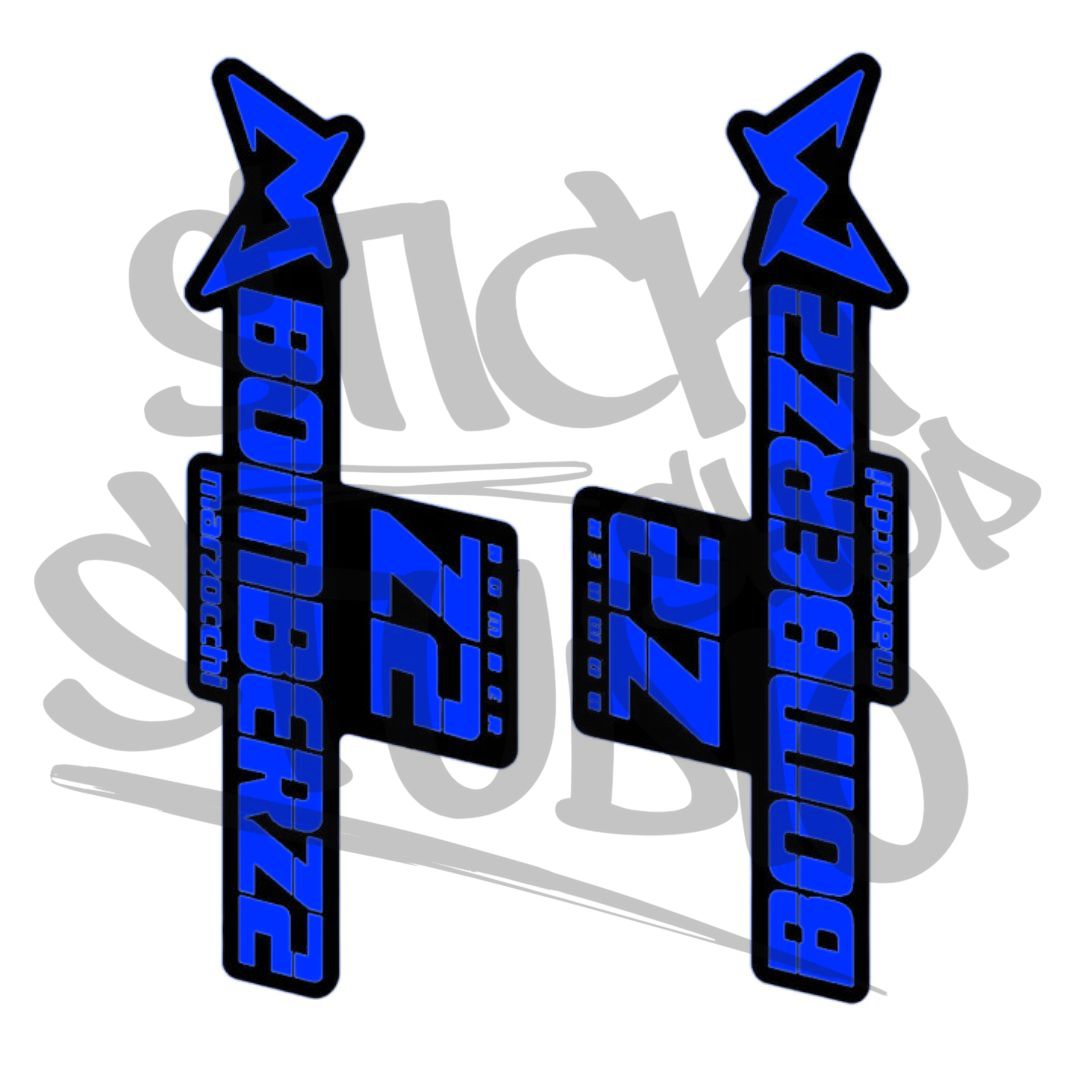 Naklejka na amortyzator marzocchi bomber Z2