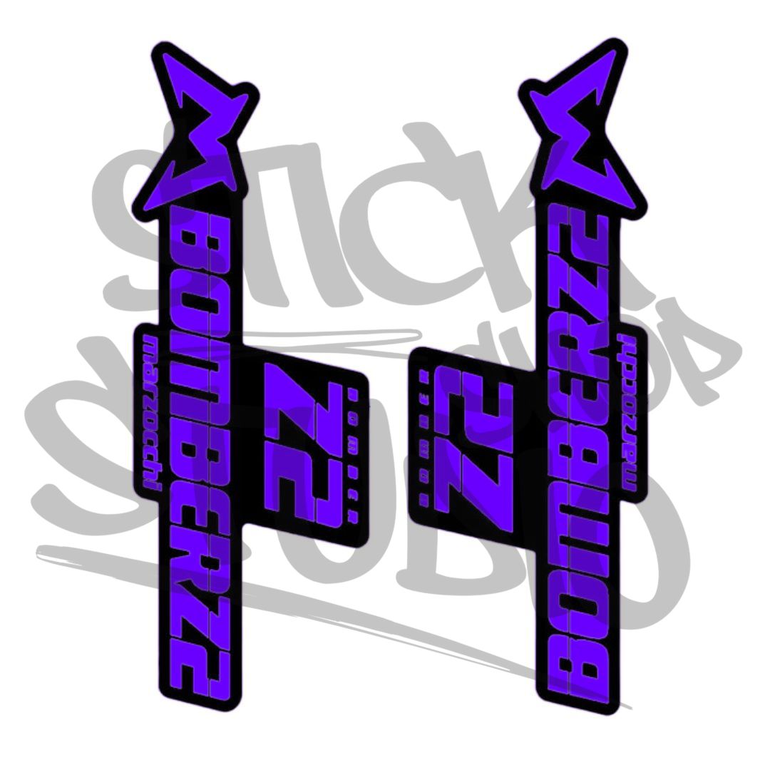 Naklejka na amortyzator marzocchi bomber Z2