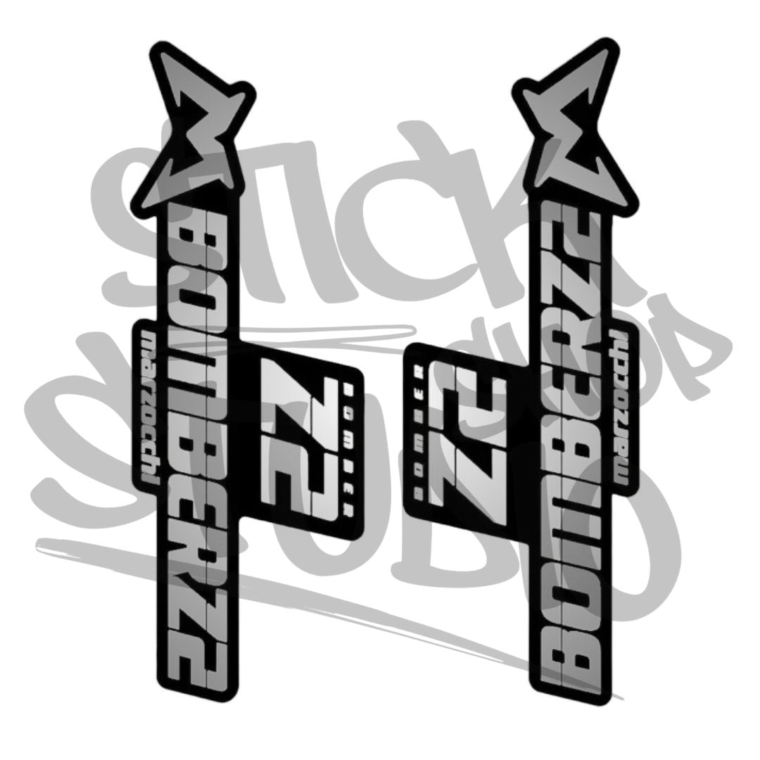 Naklejka na amortyzator marzocchi bomber Z2