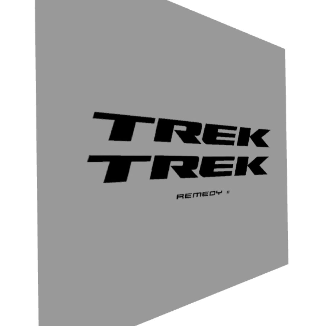 Zestaw naklejek na ramę Trek remedy 8