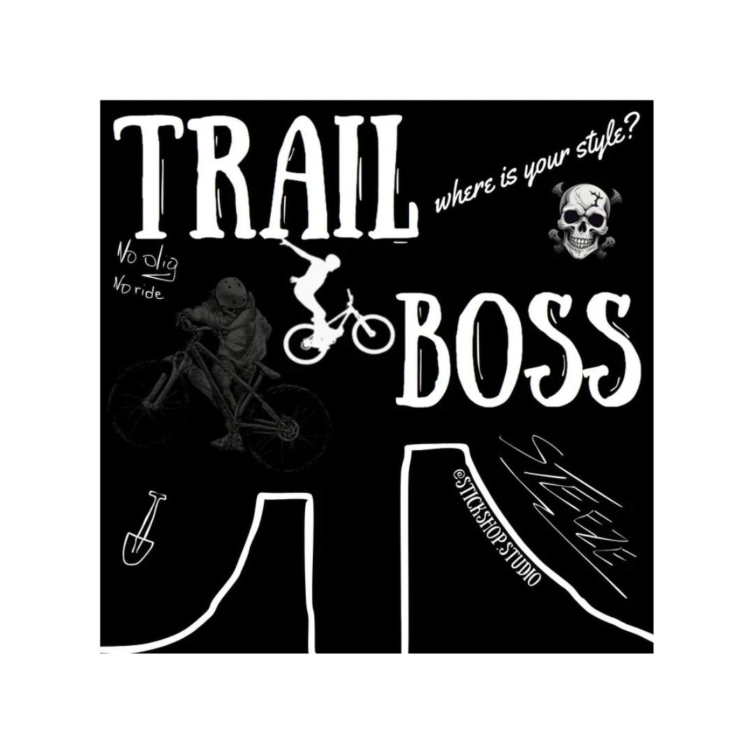 Zestaw wlepek "Trail boss"