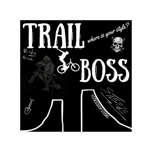 Zestaw wlepek "Trail boss"