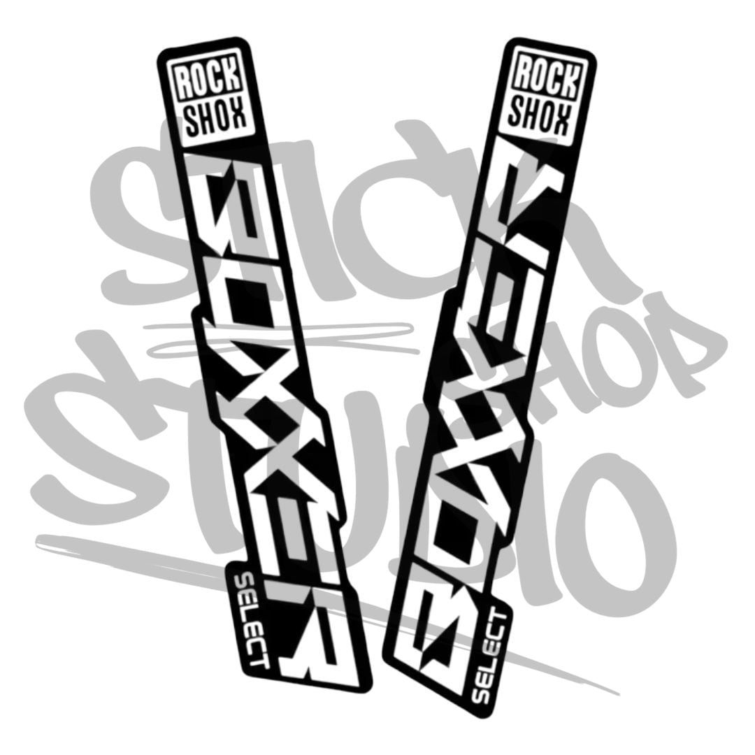 Naklejki na amortyzator Rock Shox Boxxer select